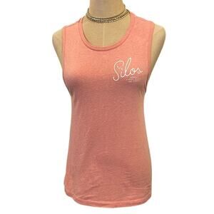 MAGNOLIA Silos Texas Garden, Bakery, Market Peach Tank Top Tee XS